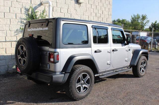 used 2018 Jeep Wrangler Unlimited car, priced at $19,999