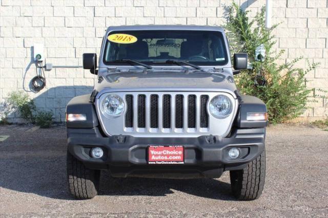 used 2018 Jeep Wrangler Unlimited car, priced at $19,999