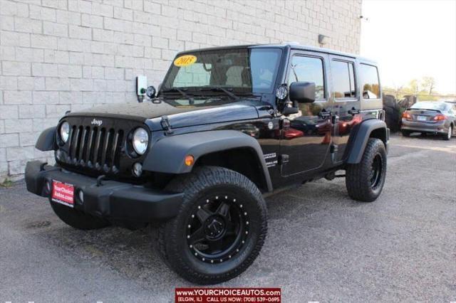 used 2015 Jeep Wrangler Unlimited car, priced at $16,999