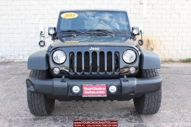 used 2015 Jeep Wrangler Unlimited car, priced at $16,999