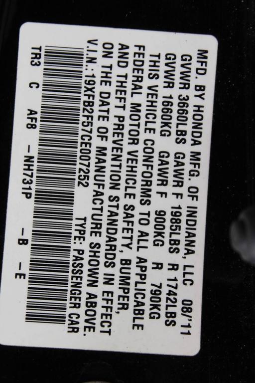 used 2012 Honda Civic car, priced at $5,799