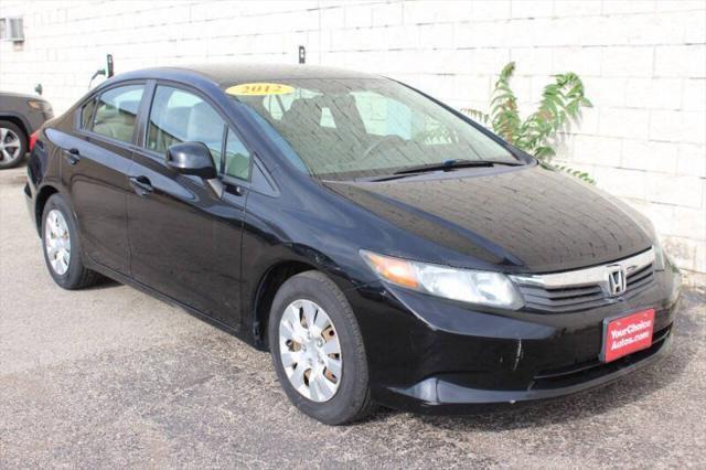 used 2012 Honda Civic car, priced at $5,999