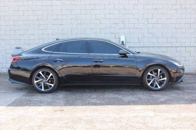used 2021 Hyundai Sonata car, priced at $18,999