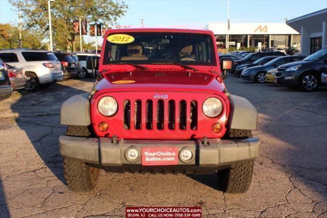 used 2012 Jeep Wrangler Unlimited car, priced at $12,999