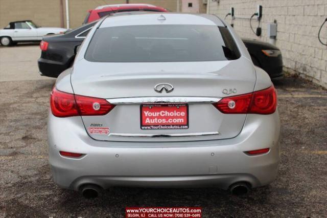 used 2014 INFINITI Q50 Hybrid car, priced at $10,799