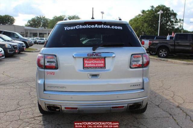 used 2016 GMC Acadia car, priced at $12,499