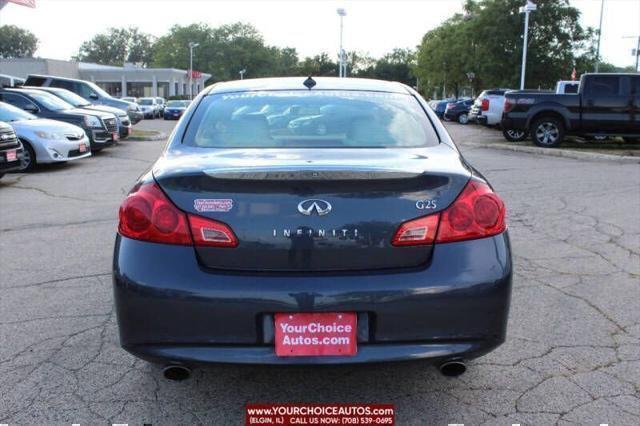 used 2011 INFINITI G25 car, priced at $10,999