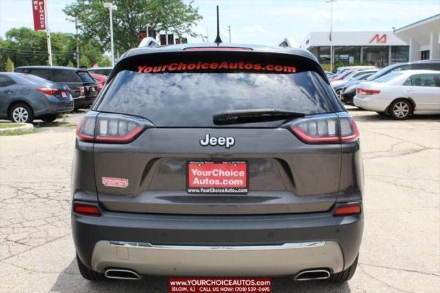 used 2019 Jeep Cherokee car, priced at $13,499