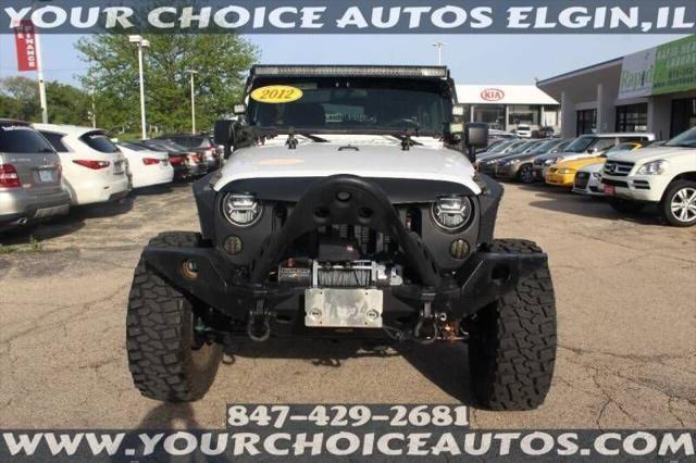 used 2012 Jeep Wrangler Unlimited car, priced at $14,999