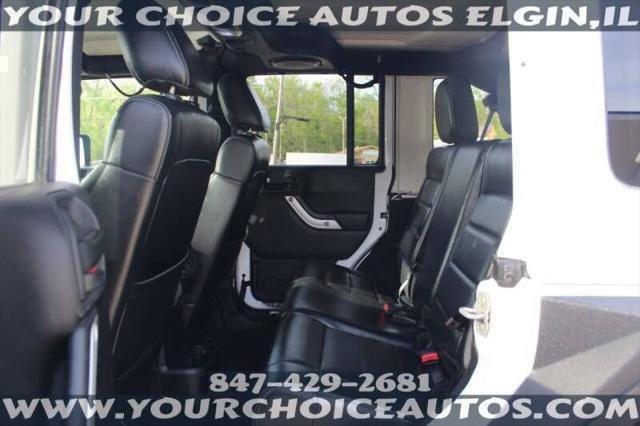 used 2012 Jeep Wrangler Unlimited car, priced at $14,999