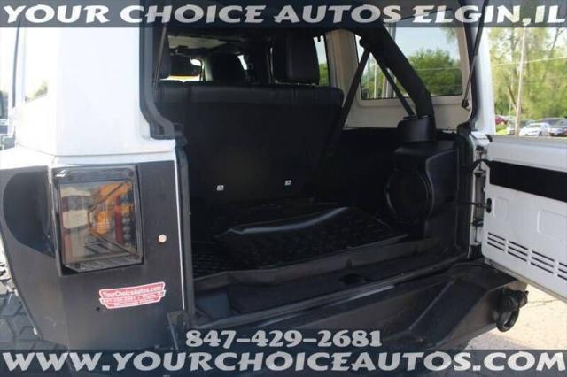 used 2012 Jeep Wrangler Unlimited car, priced at $14,999