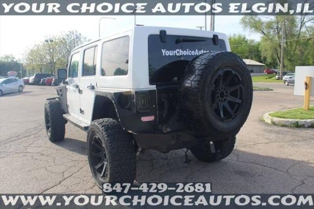 used 2012 Jeep Wrangler Unlimited car, priced at $14,999