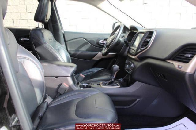 used 2017 Jeep Cherokee car, priced at $11,499