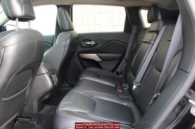 used 2017 Jeep Cherokee car, priced at $11,499
