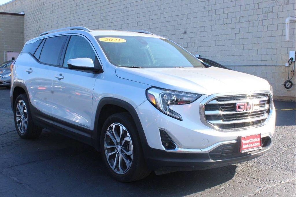 used 2021 GMC Terrain car, priced at $16,999