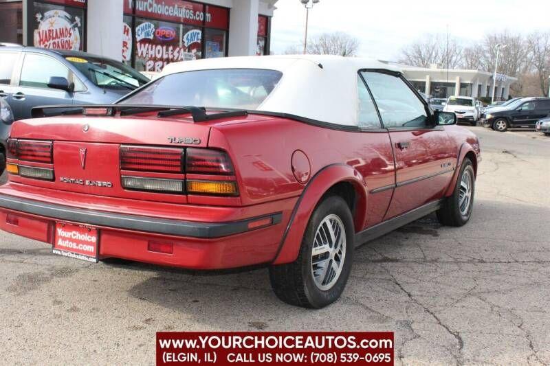used 1989 Pontiac Sunbird car, priced at $14,499