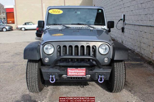 used 2016 Jeep Wrangler Unlimited car, priced at $15,999