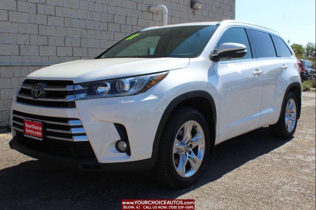 used 2017 Toyota Highlander car, priced at $19,999