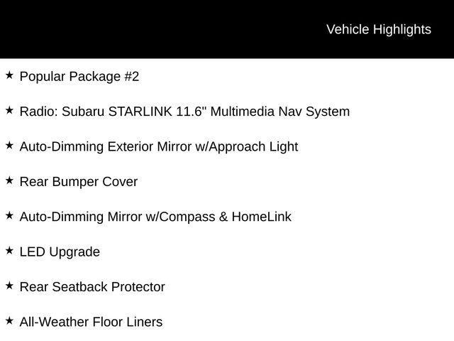 used 2025 Subaru Forester car, priced at $36,101