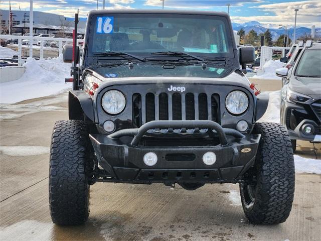 used 2016 Jeep Wrangler car, priced at $18,641