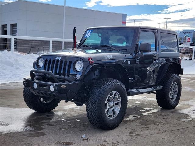 used 2016 Jeep Wrangler car, priced at $18,641