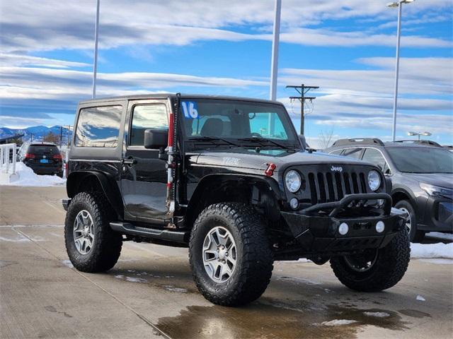 used 2016 Jeep Wrangler car, priced at $18,641