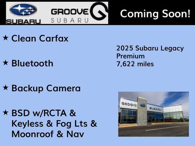 used 2025 Subaru Legacy car, priced at $27,300