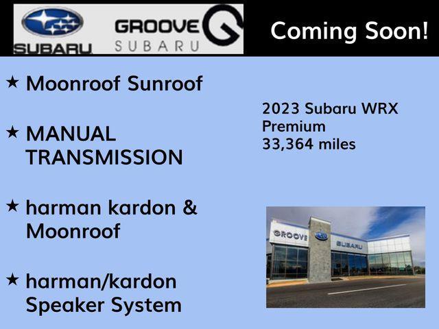used 2023 Subaru WRX car, priced at $28,990