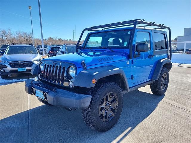 used 2015 Jeep Wrangler car, priced at $21,141