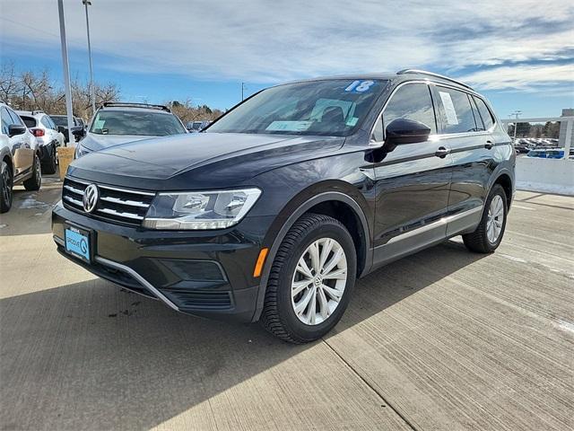 used 2018 Volkswagen Tiguan car, priced at $13,241