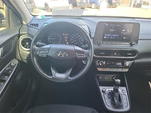 used 2022 Hyundai Kona car, priced at $20,491