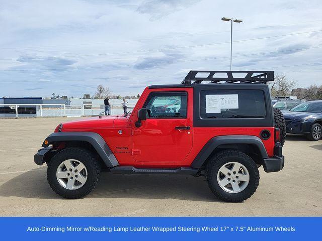 used 2017 Jeep Wrangler car, priced at $16,992