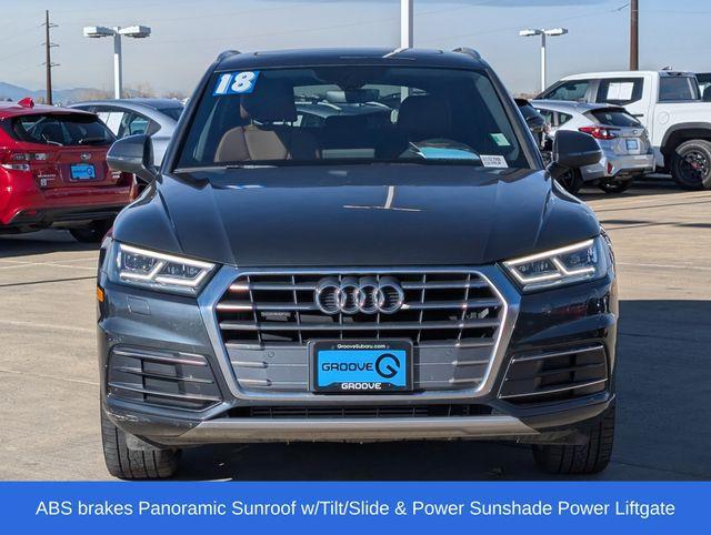 used 2018 Audi Q5 car, priced at $19,201