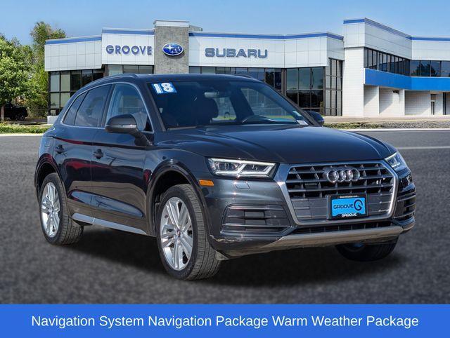used 2018 Audi Q5 car, priced at $19,201