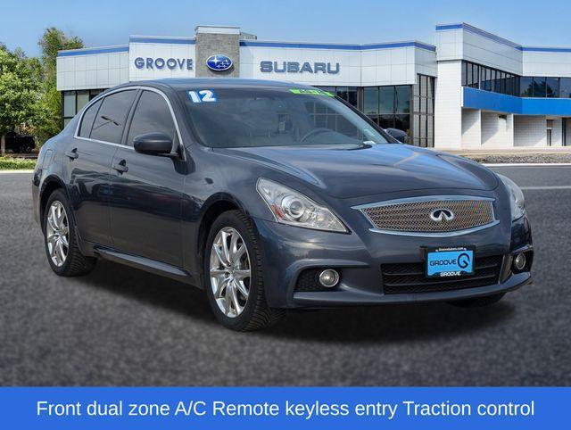 used 2012 INFINITI G37x car, priced at $10,601