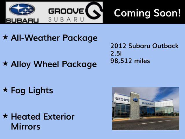 used 2012 Subaru Outback car, priced at $9,390