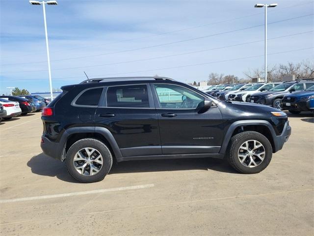 used 2017 Jeep Cherokee car, priced at $15,491