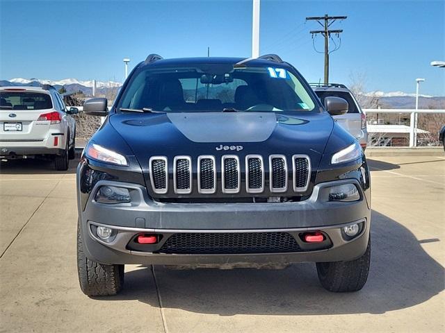 used 2017 Jeep Cherokee car, priced at $15,491