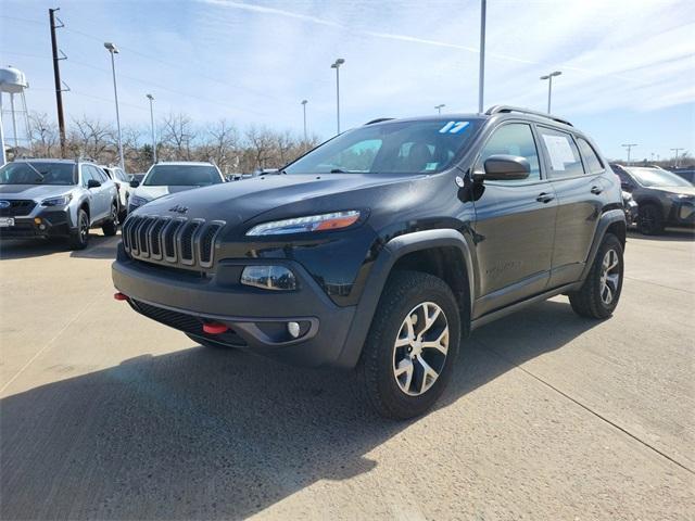 used 2017 Jeep Cherokee car, priced at $15,491