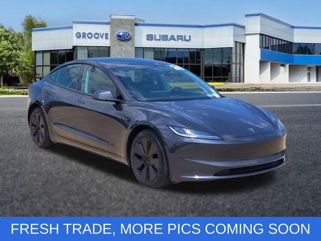 used 2024 Tesla Model 3 car, priced at $35,501