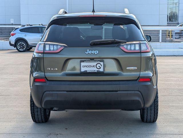 used 2021 Jeep Cherokee car, priced at $18,301