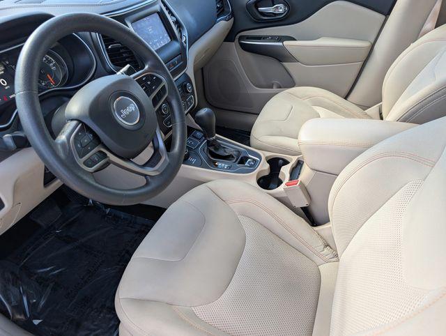 used 2021 Jeep Cherokee car, priced at $18,301