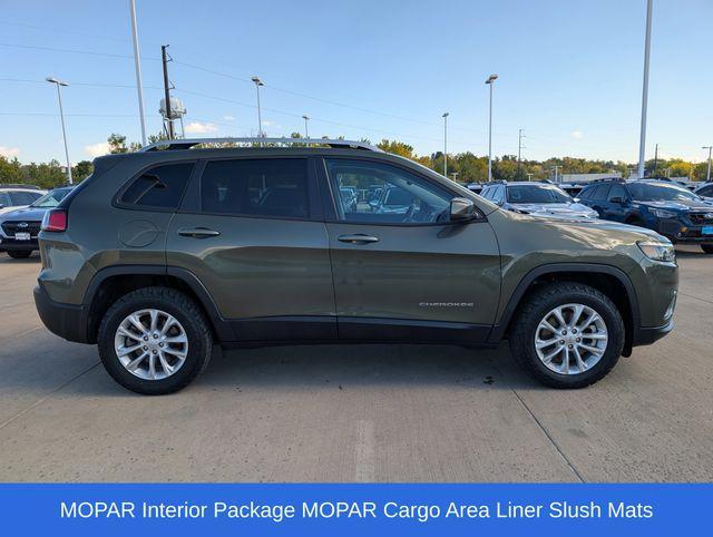 used 2021 Jeep Cherokee car, priced at $18,301