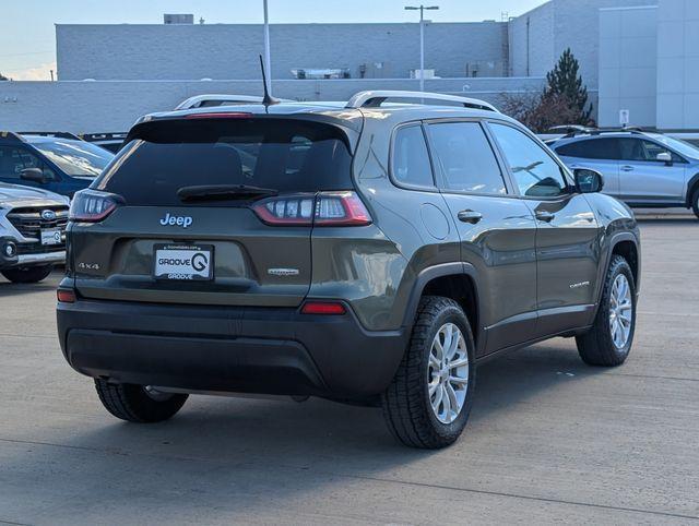 used 2021 Jeep Cherokee car, priced at $18,301