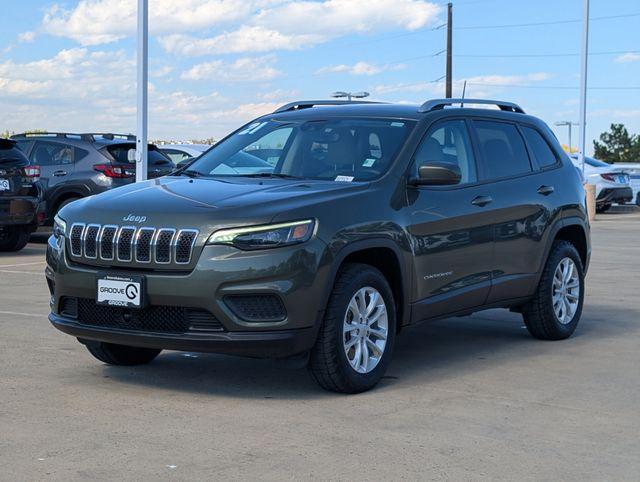 used 2021 Jeep Cherokee car, priced at $18,301