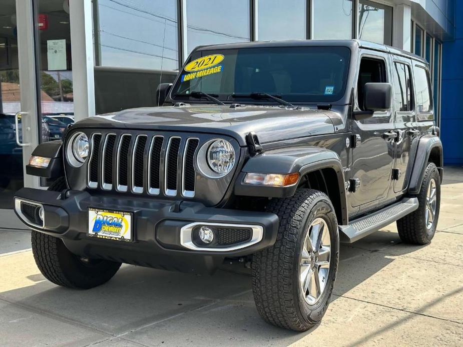 used 2021 Jeep Wrangler Unlimited car, priced at $32,944