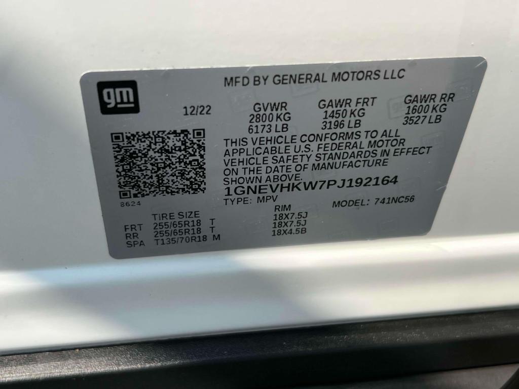 used 2023 Chevrolet Traverse car, priced at $34,988