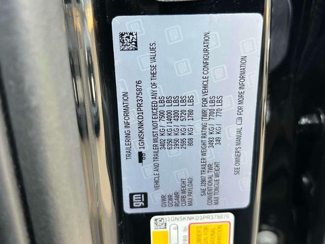 used 2023 Chevrolet Tahoe car, priced at $48,240