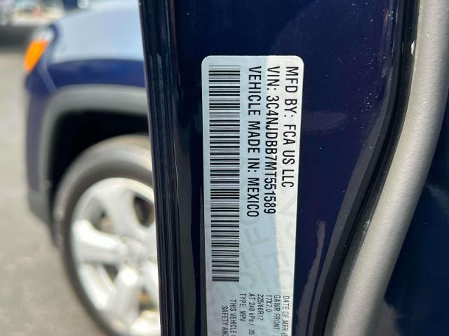 used 2021 Jeep Compass car, priced at $18,998