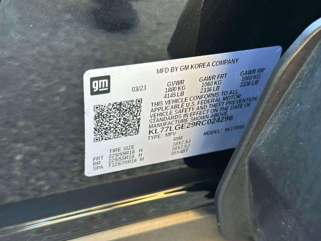 used 2024 Chevrolet Trax car, priced at $19,495